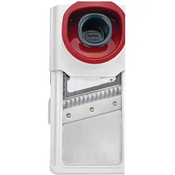 Zyliss Mini-Gemüsehobel, Küchenreibe, Weiss, Rot