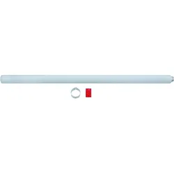 Vaillant Verlängerung 303834 60/100 mm, 2 m, konzentrisch, Alu