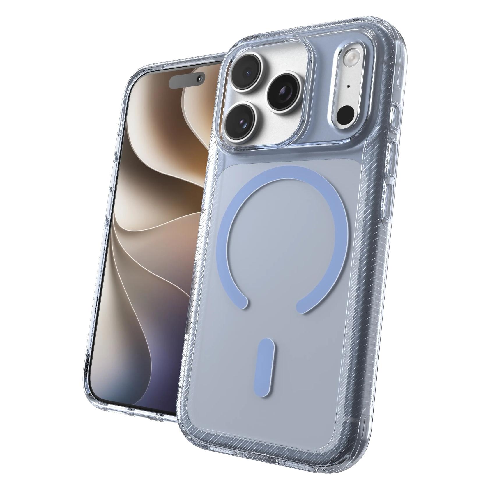 Zagg Luxe Snap do iPhone 18 Pro / 17 Pro blue aurora (Apple iPhone 17 Pro, Apple iPhone 18 Pro) (ZG702322423)
