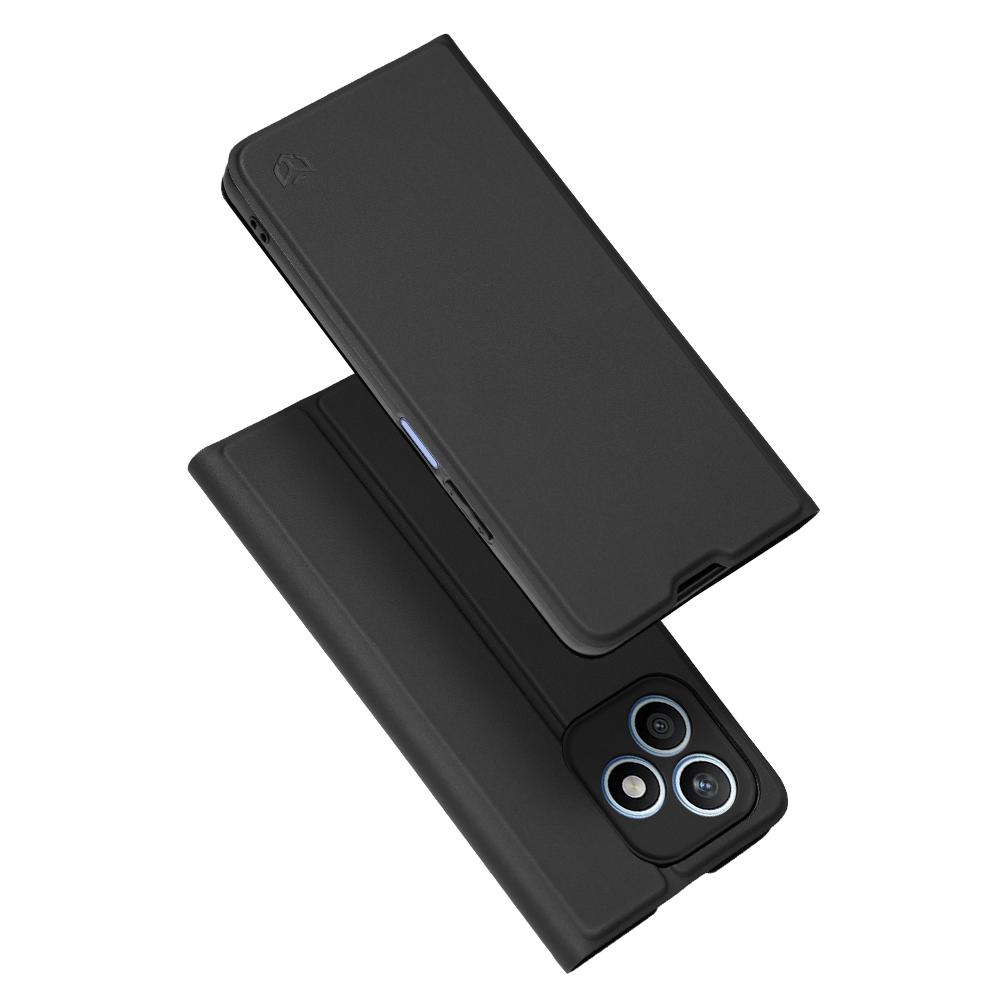 Techsuit - Magskin Book - Honor X8d - Black (Honor X8) (72621358)