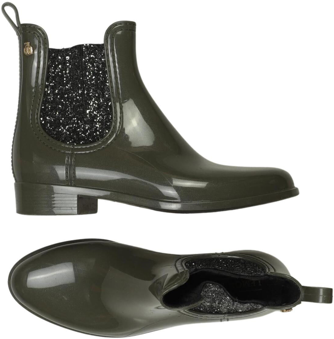 Lemon Jelly Damen Stiefelette, Grün, Gr. EU 38, kein / Etikett - Second Hand