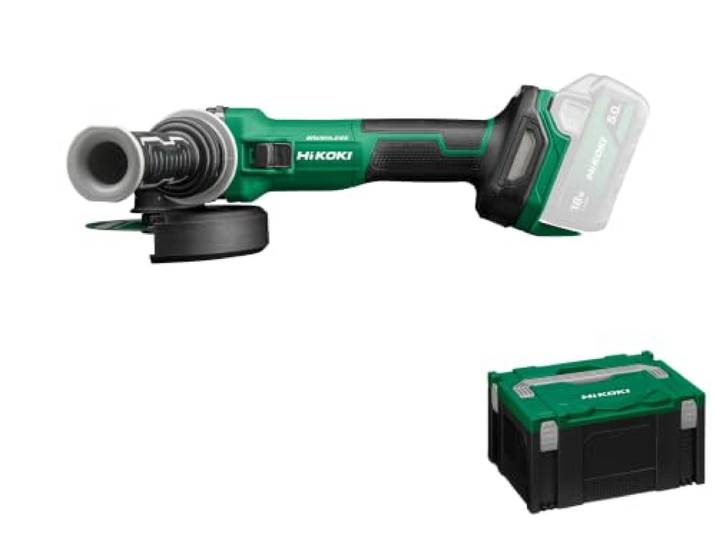 HiKOKI Akku-Winkelschleifer G1813DVE (18V, 125mm, M14, Brushless, Zubehör, ohne Akku und Ladegerät)