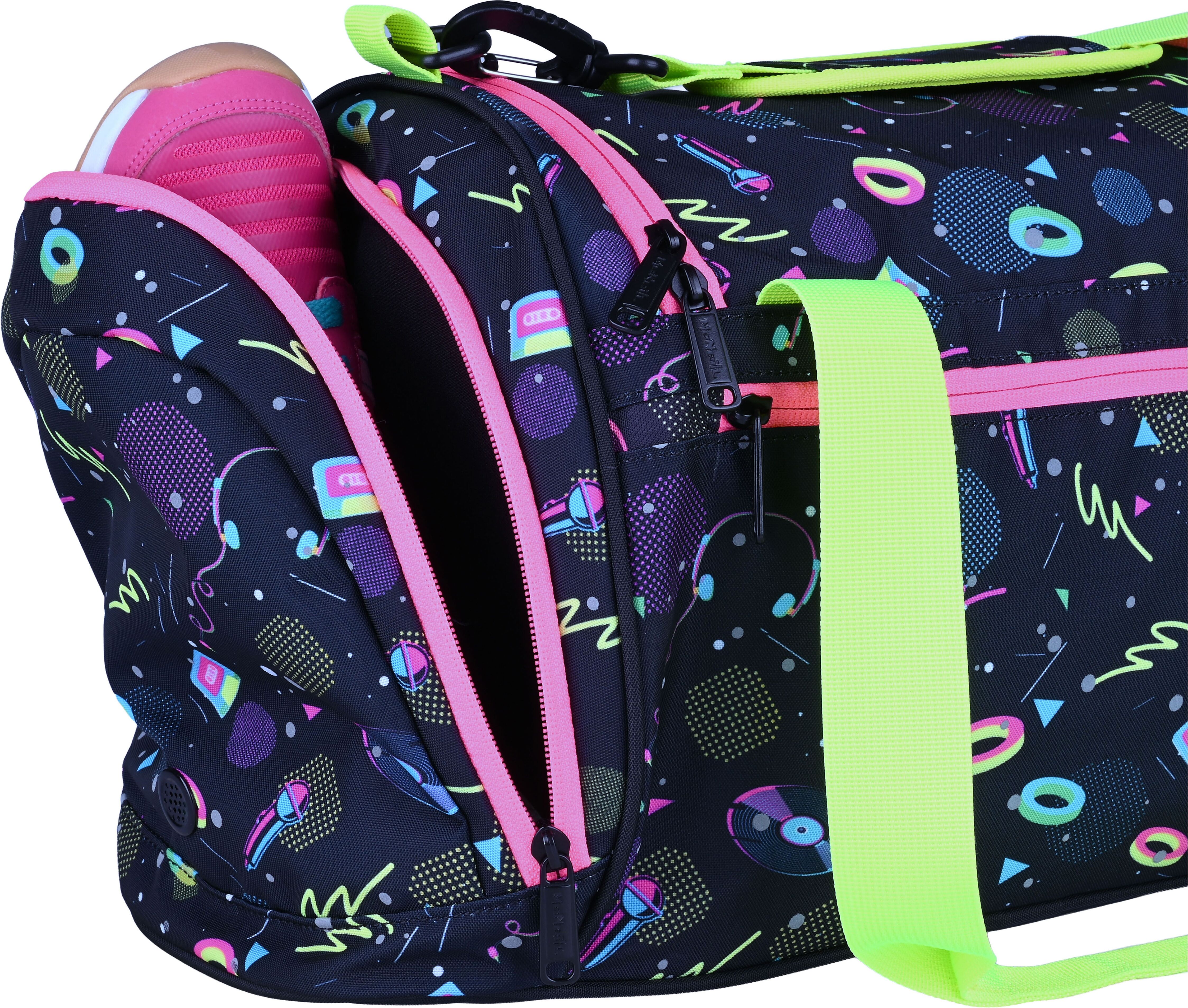 Sporttasche MCNEILL, Kinder, Gr. B/H/T: 45cm x 27cm x 26cm, bunt (capybar), Polyester, Taschen Sporttasche, für Schule, Sport und Freizeit