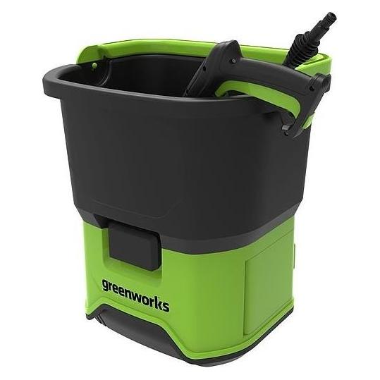 Greenworks 5104607, Senkrecht, Akku, 6 m, Hochdruck, 20 l, Schwarz, Grün (Akkubetrieb) (GR5104607)
