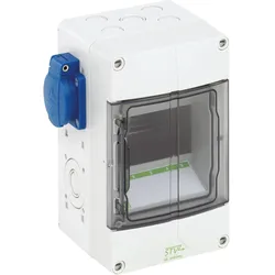 Spelsberg, Verteilerschrank, Verteilerschrank Aufputz Anzahl Teilungen = 5 Anzahl Reihen = 1 72830201