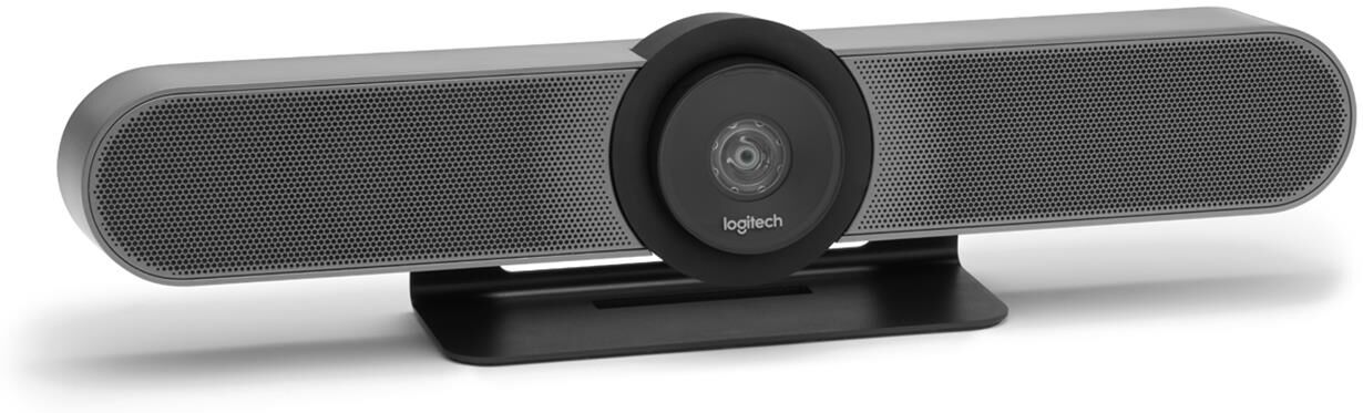 Logitech MeetUp Une ConferenceCam tout-en-un conçue pour les petites salles de réunion.