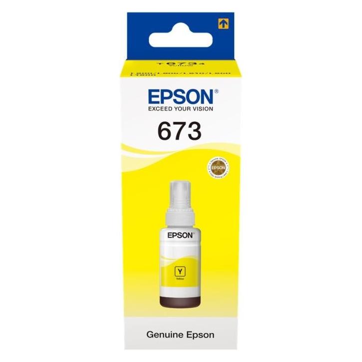 Epson T6734 YELLOW INK BOTTLE (Y) (C13T67344A)