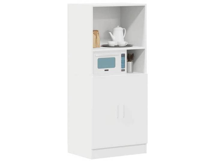 SOLOMOON@ Colonne cuisine - Armoire de cuisine blanc 57x41 5x131 5 cm bois d'ingénierie FR 1145