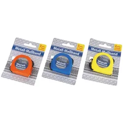 Rollbandmaß Rollmeter Maßband Bandmaß Messband Gliedermaßstab Metallbandmaß 2m