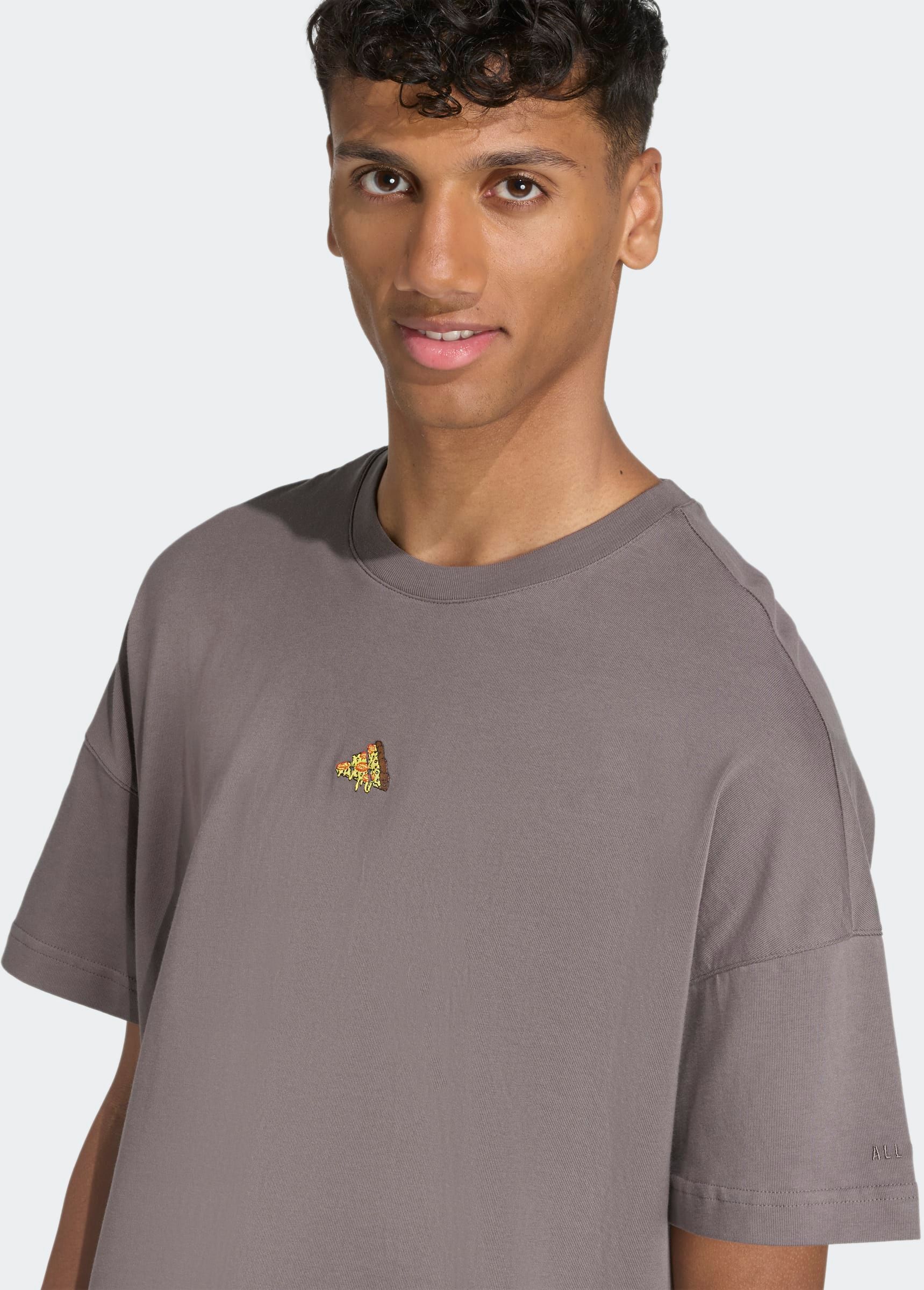 T-Shirt ADIDAS SPORTSWEAR "ADIDAS X FORTNITE GRAFIK LOOSE", Herren, Gr. XXL, schwarz (charcoal), Obermaterial: 100% Baumwolle, Shirts T-Shirt, sportlicher Stil, mit Grafikdesign, aus Baumwolljersey