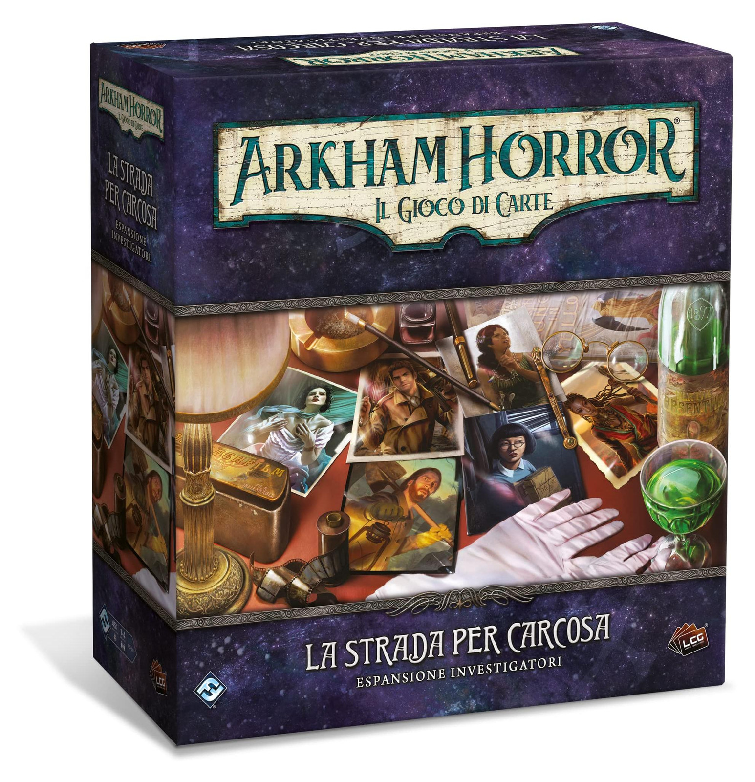 Asmodee - Arkham Horror: Het Kaartspel - De Weg naar Carsa, Uitbreiding: Detectives