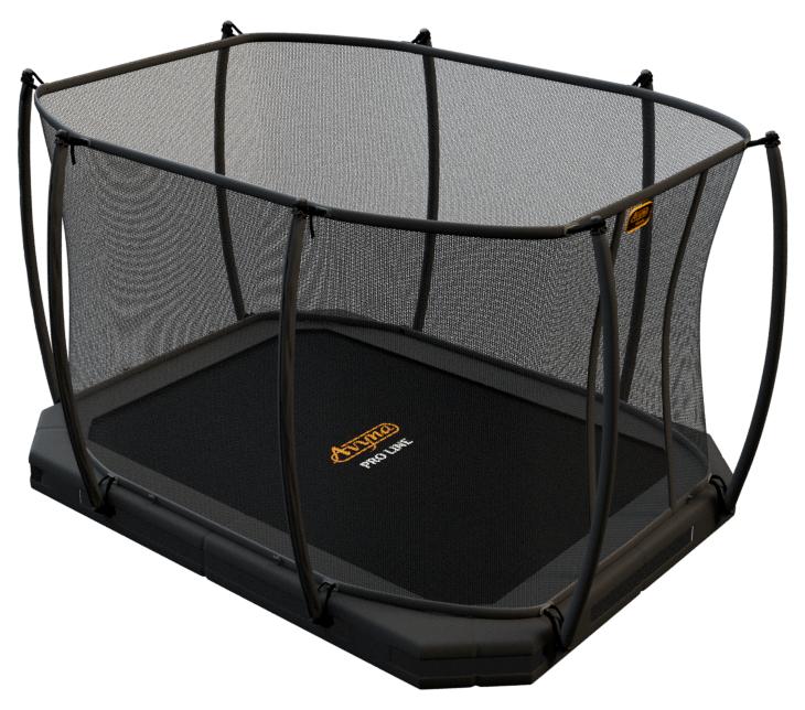 Avyna Pro-Line 352-520x305, Einbaupool + Royal Class Net-Grijs (Netzschutzgitter in Grau)