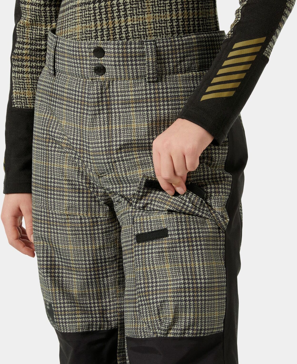 Helly Hansen Juniors' Powder Lt Pants - Brown - 12