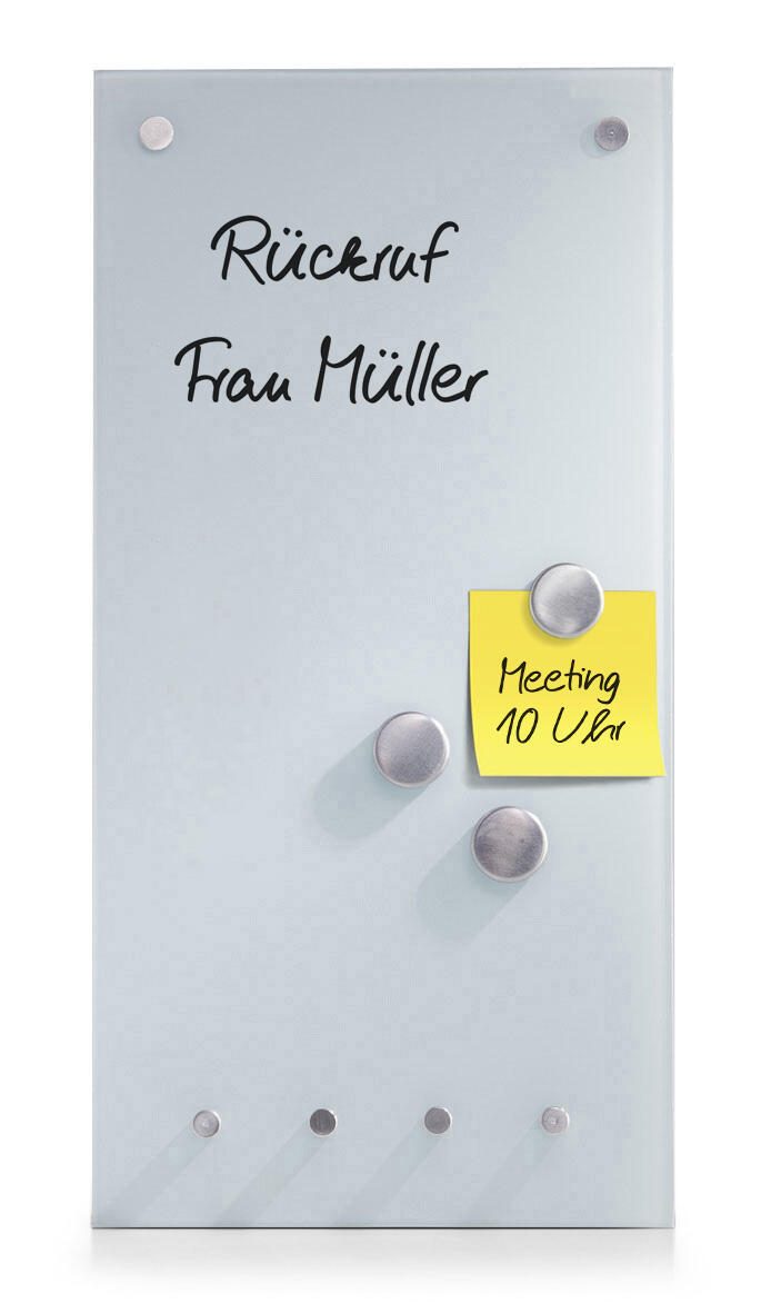 neutral Whiteboard 60,0 x 45,0 cm lackierter Stahl weiß 5314