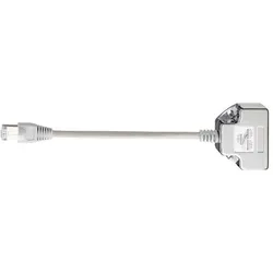 Rutenbeck 13510606 Cablesharing-Adapter geschirmt Buchsen 1:1 parallel  - 10 Stück
