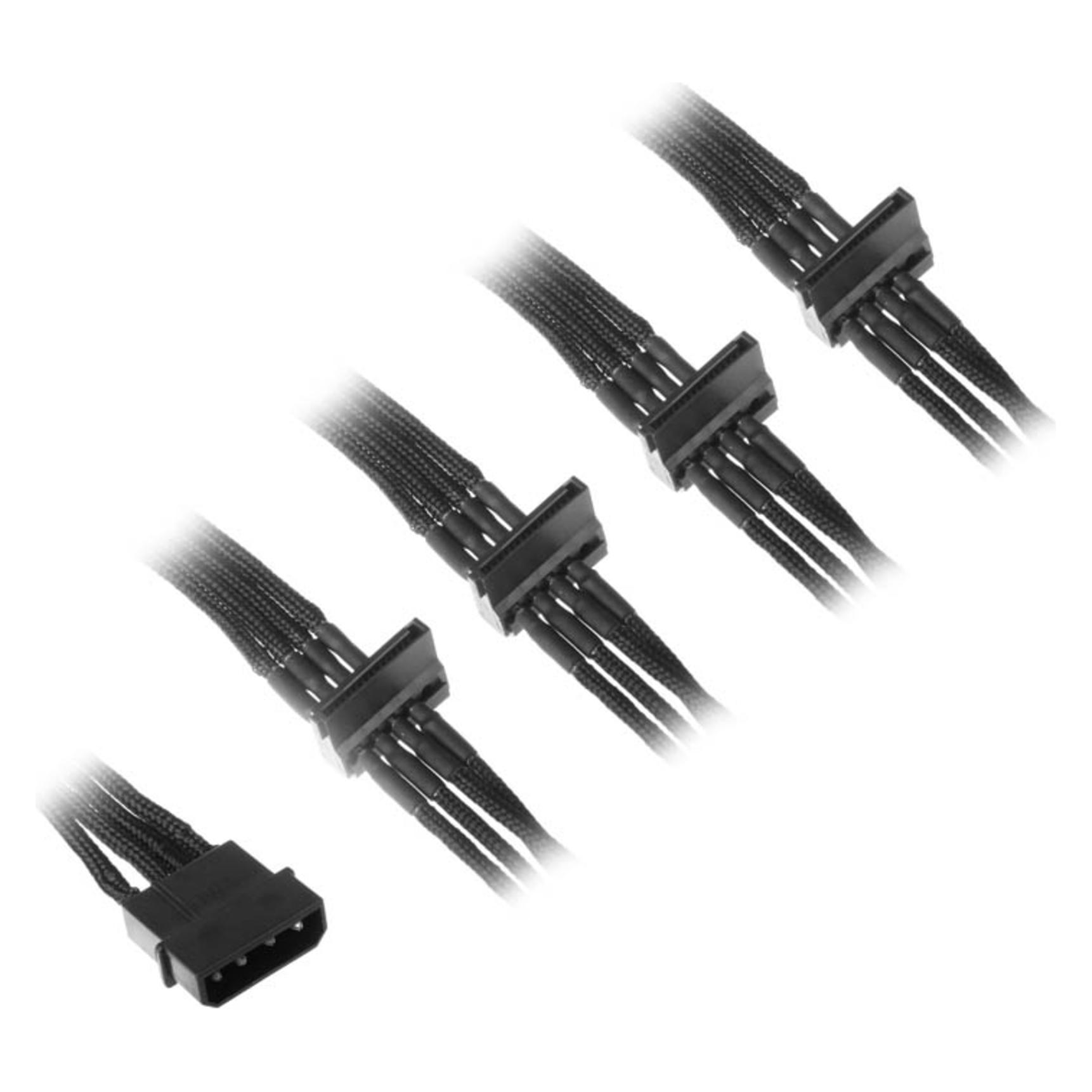 Silverstone ATX Extension 4-4(SATA)Pin (30 cm, SATA) (PP07-BTSB)