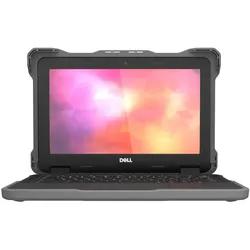 MaxCases Extreme Shell-F (11.60", Dell), Notebooktasche, Transparent, Grau