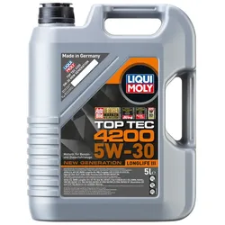Motoröl LIQUI MOLY 4200 Top Tec 4200 5W-30 Motorenöl Leichtlauf Motor Öl 5 Liter