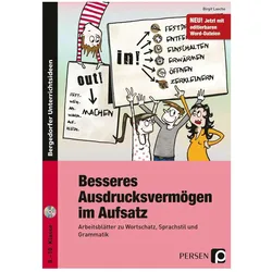 Besseres Ausdrucksvermögen im Aufsatz 8.-10. Kl, Schulbücher von Birgit Lascho
