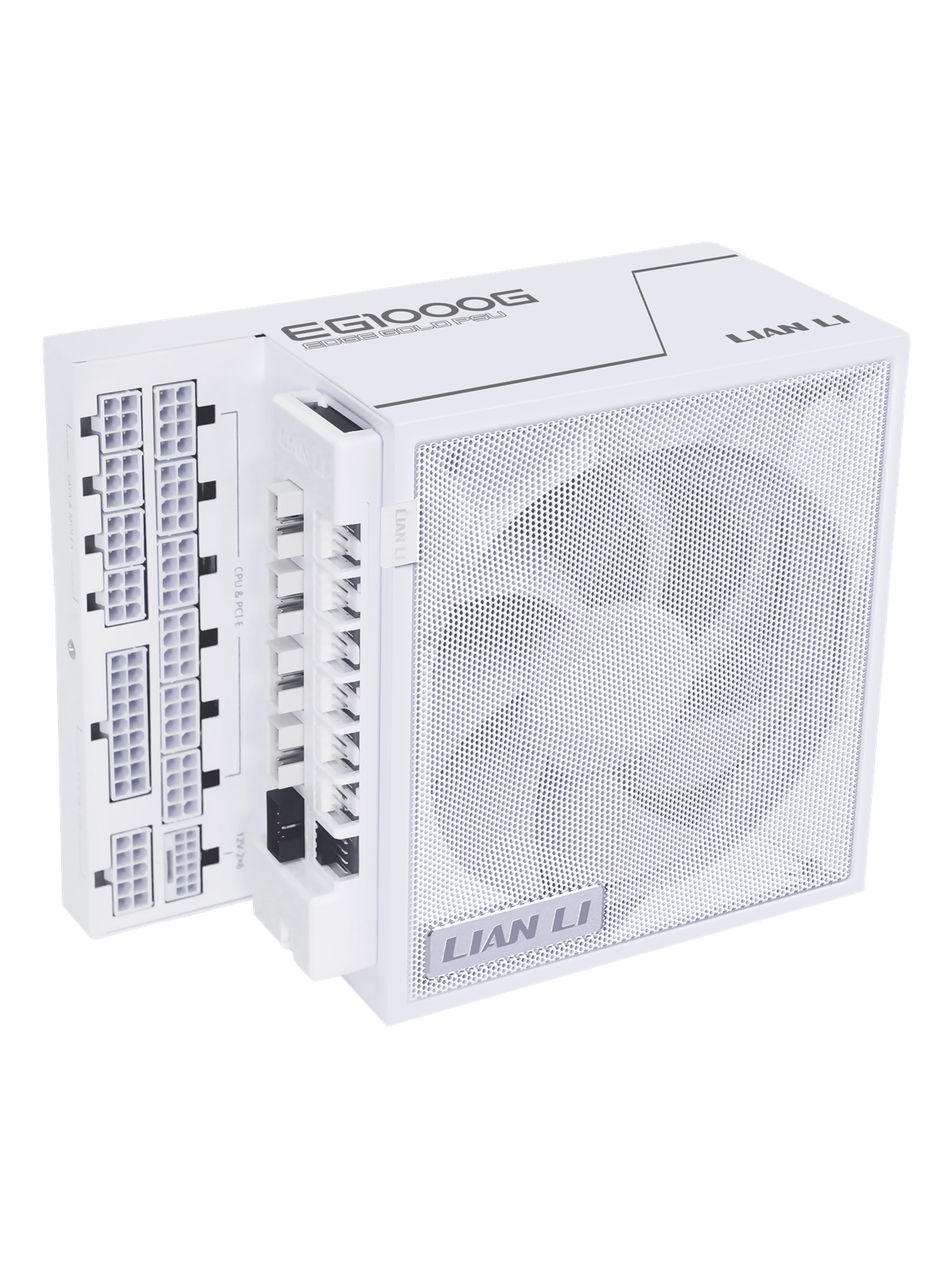 Lian Li Edge Gold 1000W White Netzteile - 1000 Watt - 120 mm - ATX 3.1 - 80 Plus Gold zertifiziert