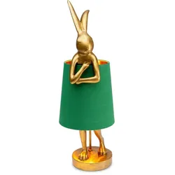 KARE DESIGN Tischleuchte Animal Rabbit Grün 68 cm