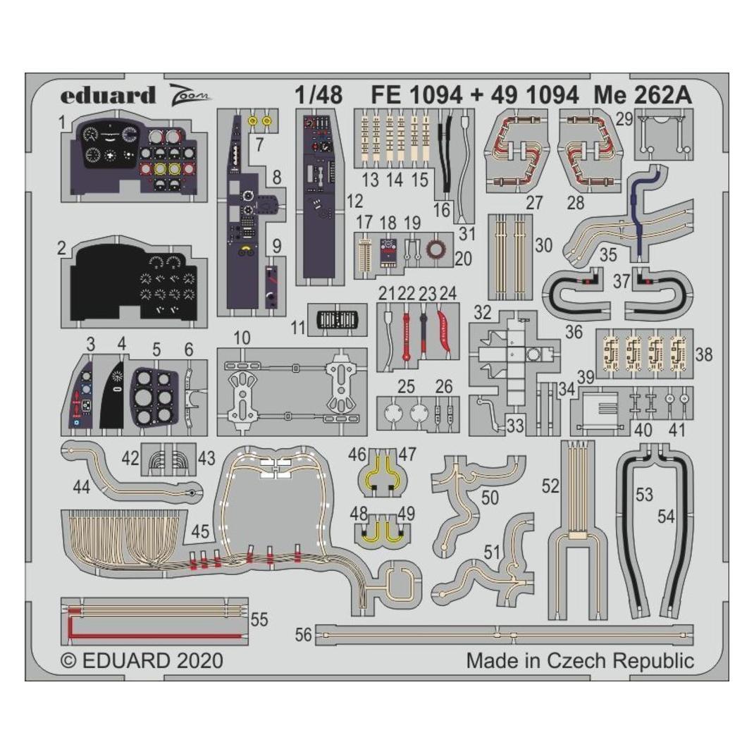 Eduard Me 262A for Hobby Boss (FE1094)