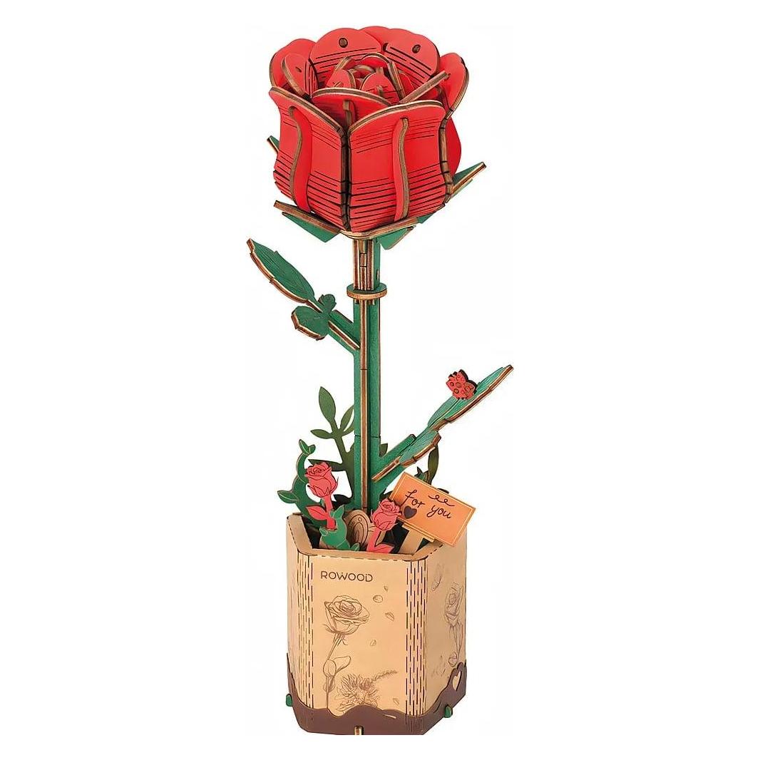 Robotime TW042 - Rote Rose (TW042)