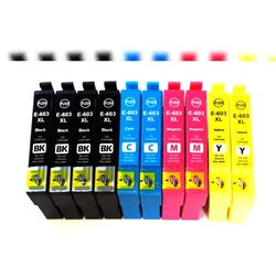 10x Tintenpatronen kompatibel f. Epson WorkForce WF2820 DWF ersetzt Epson 603 und 603XL Tintenpatronen