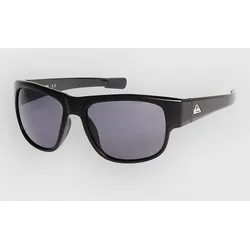 Quiksilver Time Box Shiny Black Sonnenbrille grey Gr. Uni