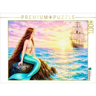 CALVENDO Puzzle Die kleine Meerjungfrau | 1000 Teile Lege-Größe 64x48cm Foto-Puzzle für glückliche Stunden
