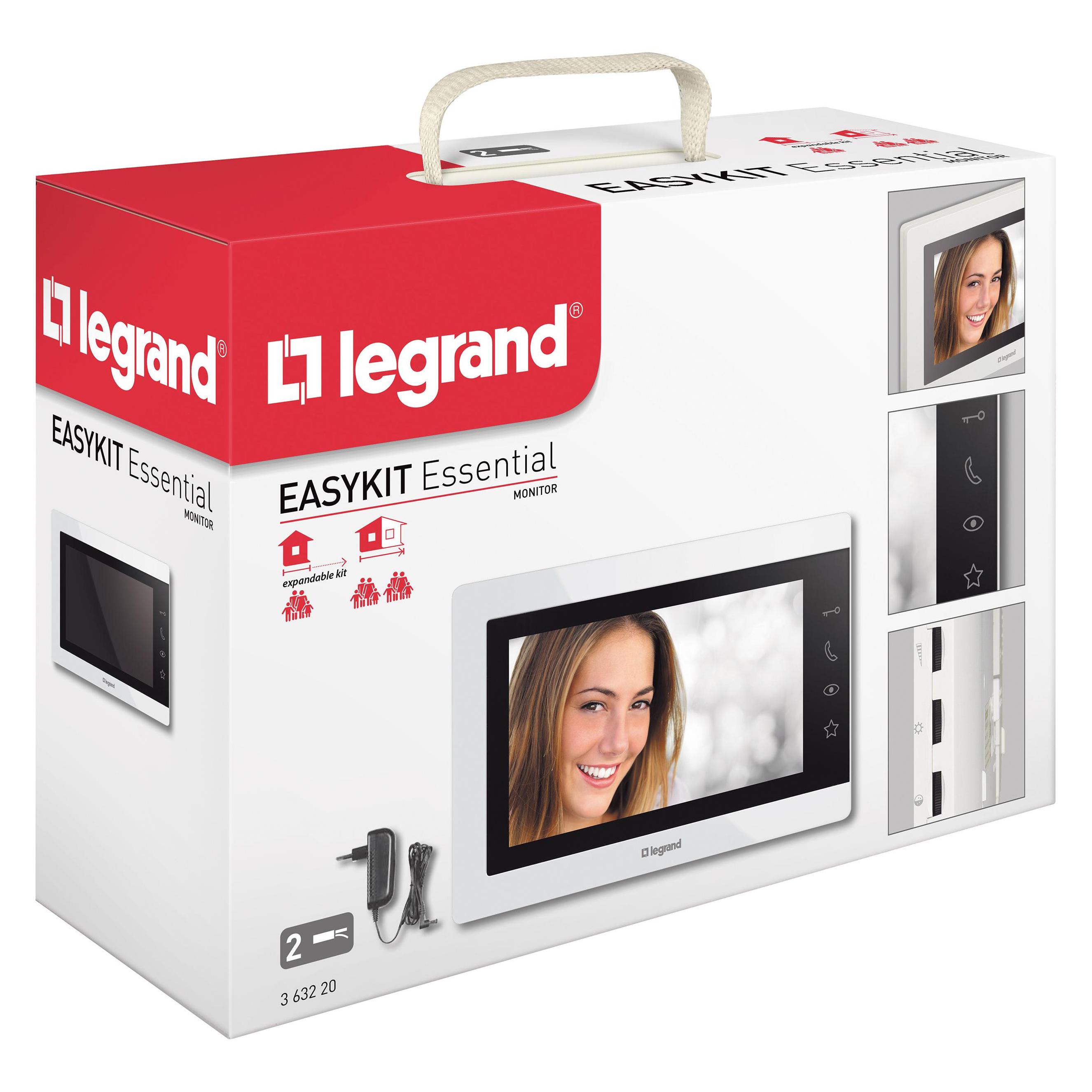 Legrand EASYKIT Essential Video-Innenstelle (Kabelgebunden) (363220)