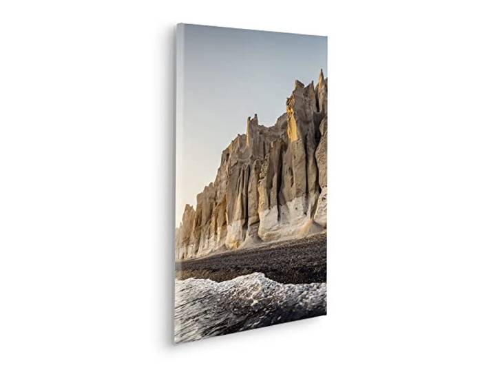 Komar Keilrahmenbild im Echtholzrahmen - Unbend - Größe 40 x 60 cm - Bild, Leinwandbild, Landschaftsmotiv, Wohnzimmer, Schlafzimmer