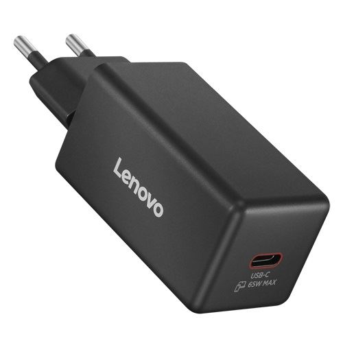 LENOVO 65W MINI USB-C GAN CHARGER BLACK -EU