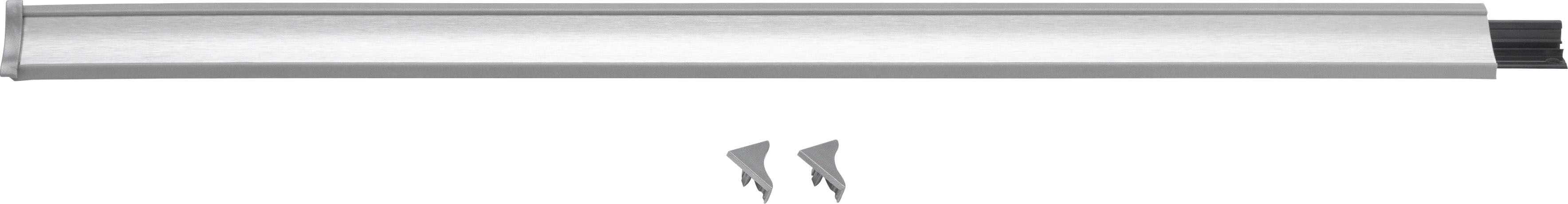 Abschlussleiste OPTIFIT, silber, 211,5cm, Wandabschlussleisten, Abschlussleiste, in zwei Längen erhältlich, Wandabschlussleiste für Küchenzeilen silber 211,5cm