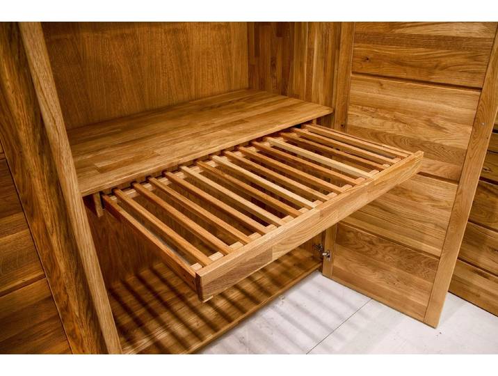 Home affaire Hosenhalter Chamara, Hosenhalter für Schrank Chamara, aus massivem Eichenholz