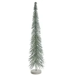 Seoul Deko Tannenbaum mit Glitzer grün 49cm