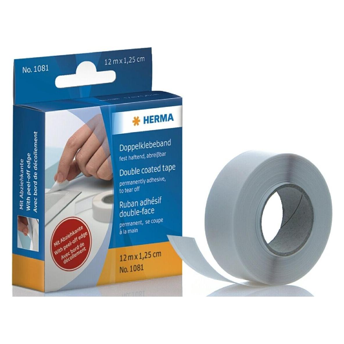 Herma Doppelseitiges Klebeband (12.50 mm) (1081)