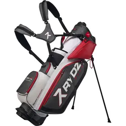 RYDZ GEAR Standbag Sidekick, anthrazit/weiß/rot