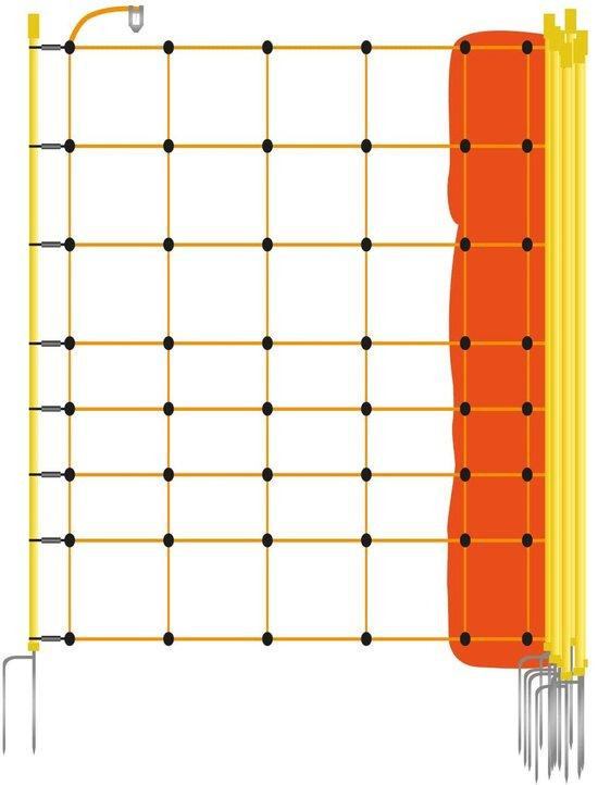 Gallagher Schapennet Oranje - Draadafsluiting voor Dierenweide - 50 meter