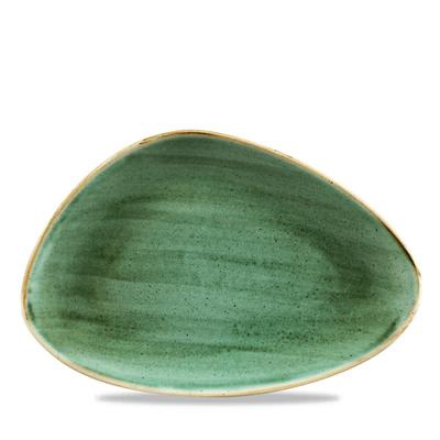 Churchill Stonecast Samphire Green Chefs Platte Dreieck