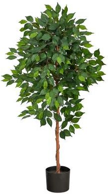 Nearly Natural "4' Ficus Artificial Tree - 6"""