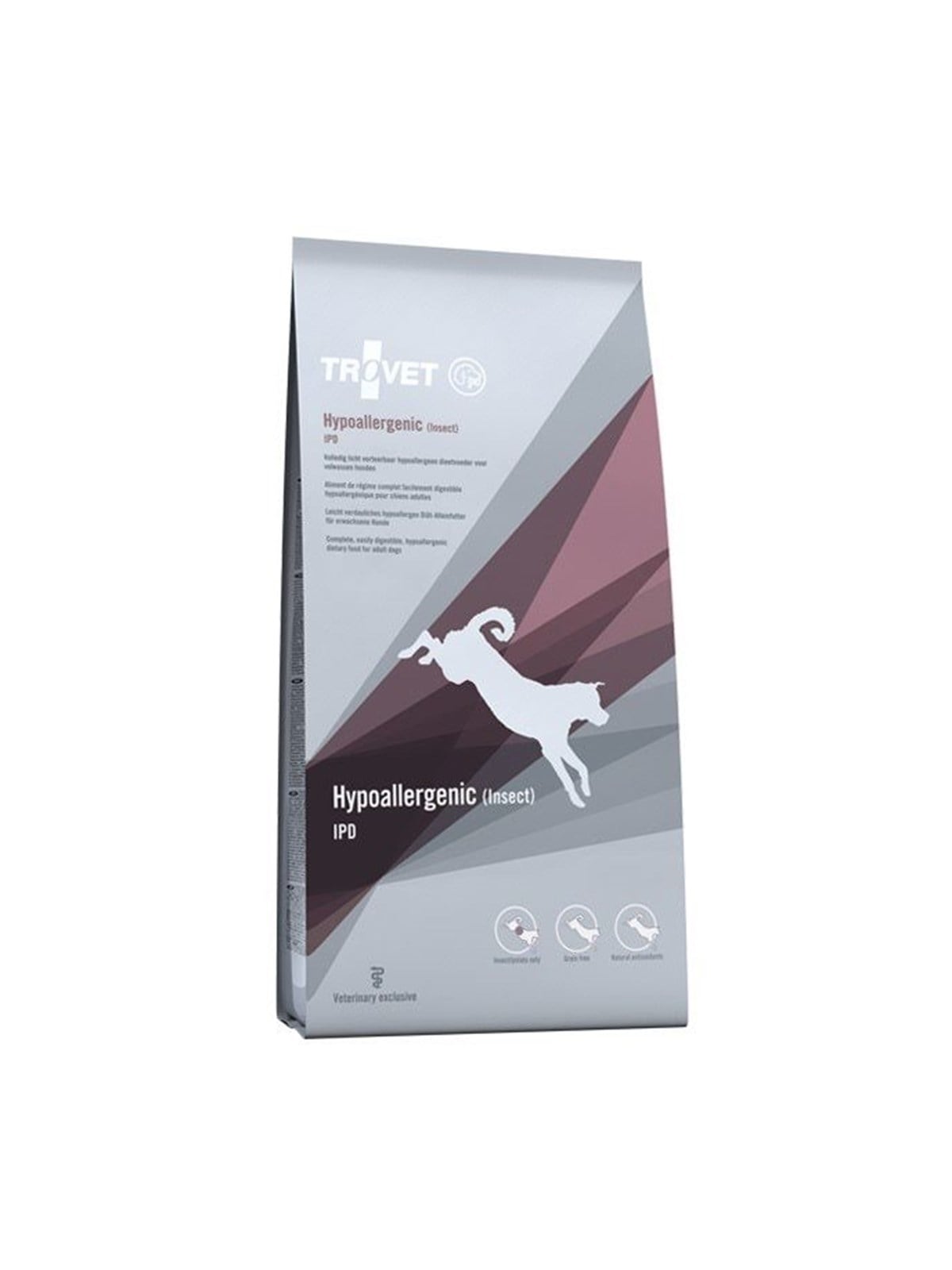 TROVET Hypoallergenic Insect IPD - Trockenhundefutter - 10kg