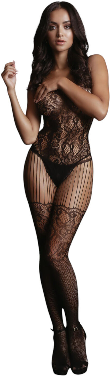 Le Désir - black fishnet bodystocking (S-XL)