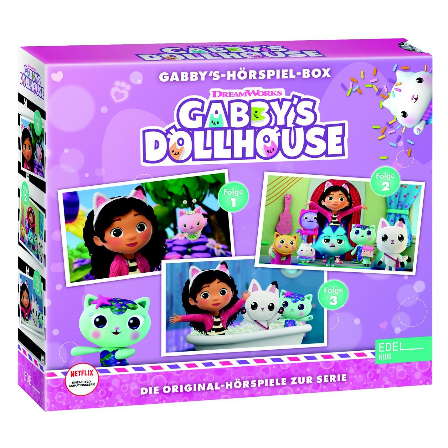 Phonag Gabby's Dollhouse Hörspiel-Box,Folge 1-3 (Deutsch) (0218517KID)