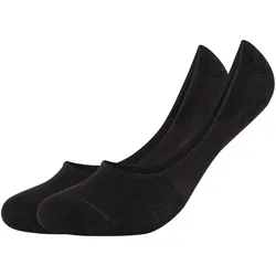 4er Pack camano Comfort Invisible Füßlinge 0005 - black 39-42