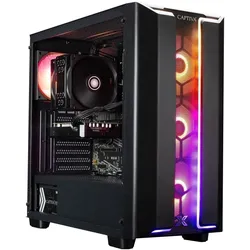 Captiva Entry Gaming R10-4774 Ryzen 7 RTX 5060 (500 GB, 16 GB), PC, Schwarz