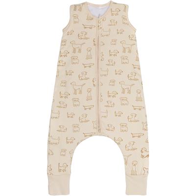 Babyschlafsack FILLIKID "mit Beinen, TOG 2,5", Baby, Gr. 104, Reißverschlussmitte, beige (hund), Obermaterial: 100% Baumwolle. Füllung: 100% Polyester, Schlafsäcke, für das ganze Jahr und Raumtemperaturen von 15-21C