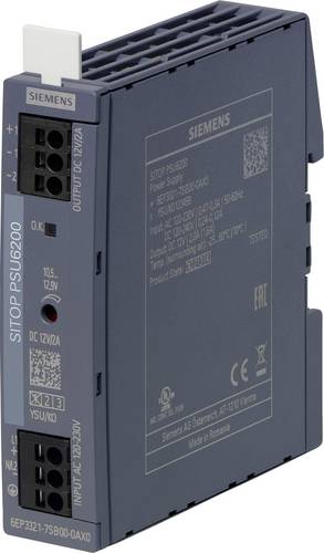 Siemens 6EP33217SB000AX0 Netzteil / Stromversorgung 12V 2A 24W Anzahl Ausgänge:1 x Inhalt 1St.