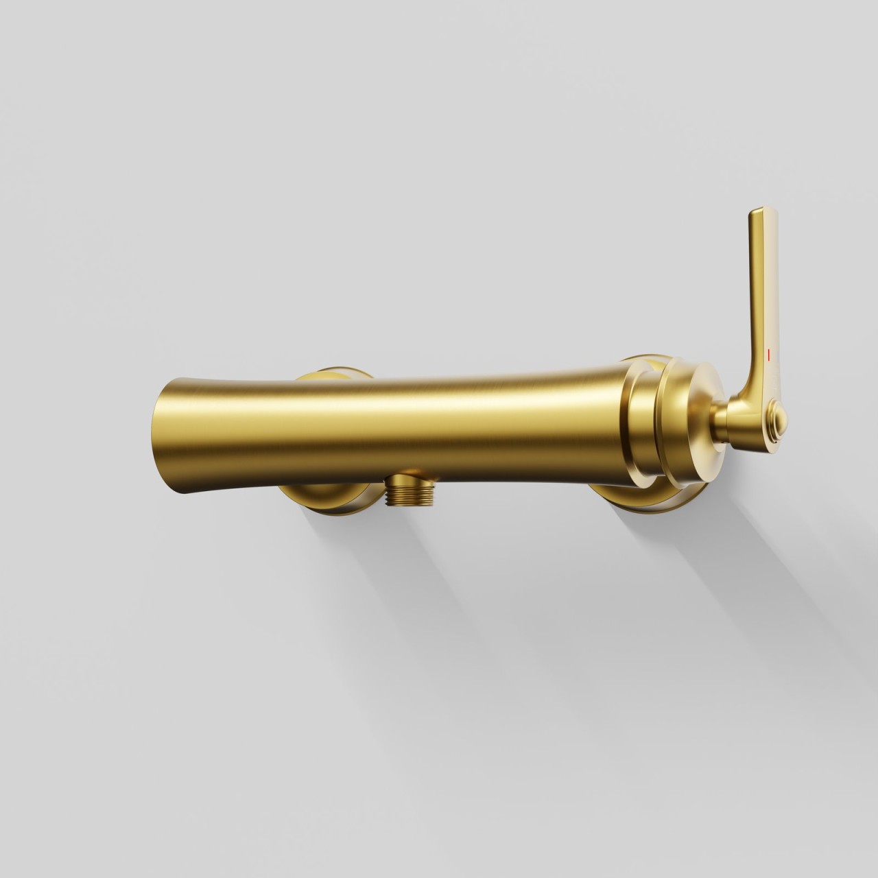 Steinberg Serie 350 Aufputz-Einhebelmischer, für Dusche, brushed gold, 350 1200 BG 350 1200 BG