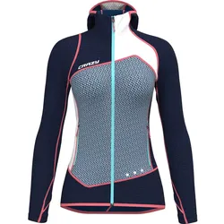 Crazy Idea Pull Ionic Damen Midlayer chewing gum   blue S